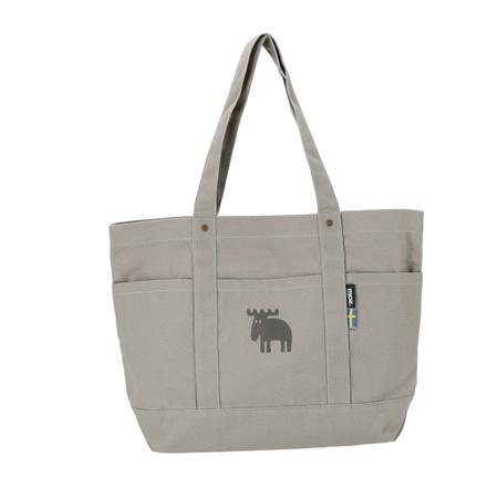 moz 帆布 トートバッグ Lサイズ グレー
