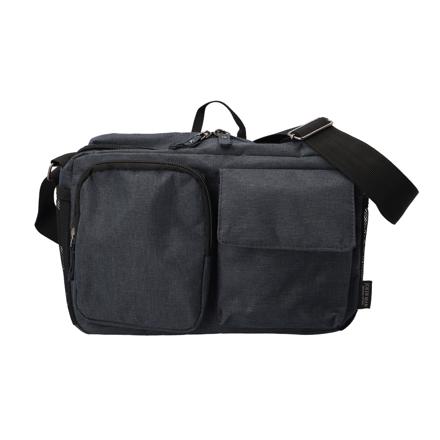 Mountain Range マウンテンレンジ 2ポケットショルダーバッグ ネイビー