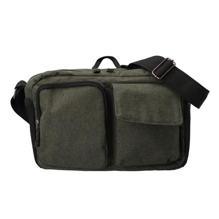 Mountain Range マウンテンレンジ 2ポケットショルダーバッグ グリーン