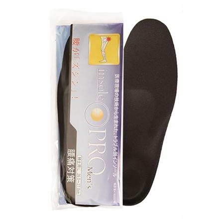 インソールプロ insole PRO 腰痛対策 インソール ブラック メンズL(26.027.0cm)
