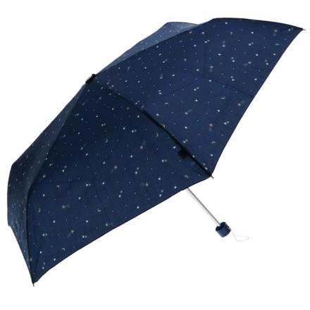 amusant sous la pluie 耐風折りたたみ傘 55cm 14110.スターダスト ネイビー