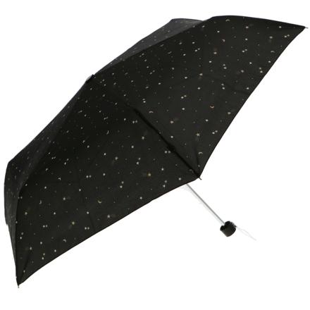 aMuSant SouS La pLuie 耐風折りたたみ傘 55cM 14110.スターダスト ブラック