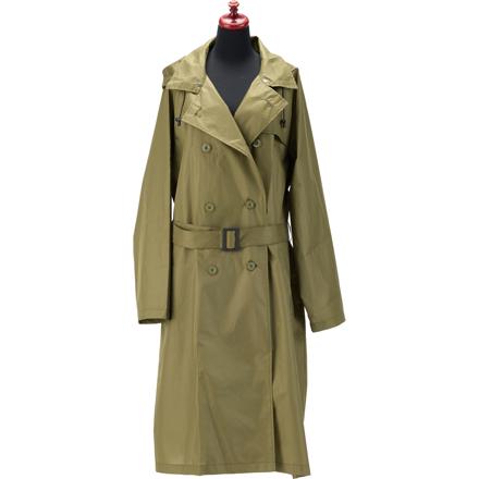 トレンチレインコート カーキ