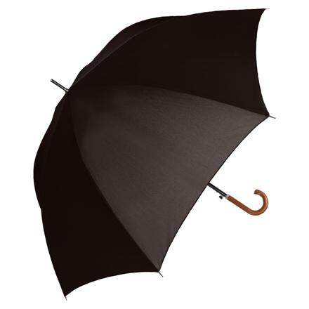 MENS 65cM 晴雨兼用 ジャンプ 耐風 傘 晴雨兼用傘 ブラック