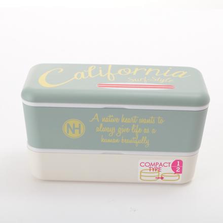 ネイティブハート Native Heart 長角ネスト ランチ 長角お弁当箱 グリーン