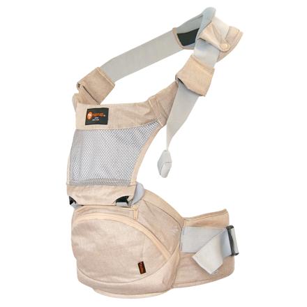 napnap 折りたためるヒップシート Tran シングルショルダー シープベージュ