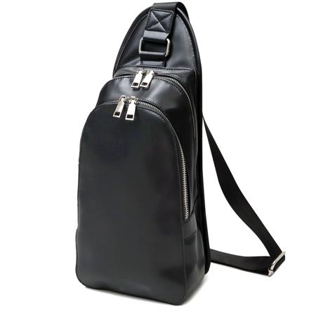 REGiSTA Intrecciato Body Bag BLACK-A