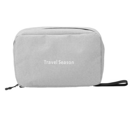 収納ポーチ旅行用ポーチ グレー