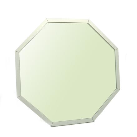 Octam オクタム 八角形スタンドウォールミラー M シルバー
