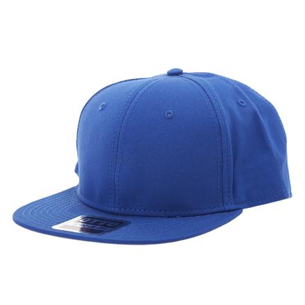 オット OTTO #125-1038 Cotton Twill Round Flat Visor SNAPBACK 1.ブルー