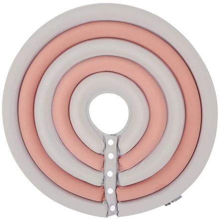 エリザベスカラー pD60007 Lサイズ グレー×ピンク