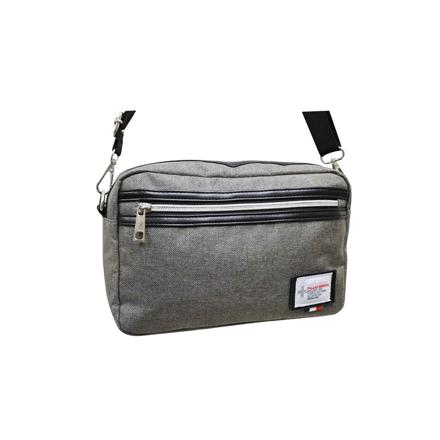 PaLLaS DeSign サコッシュショルダー マチあり サコッシュ グレー