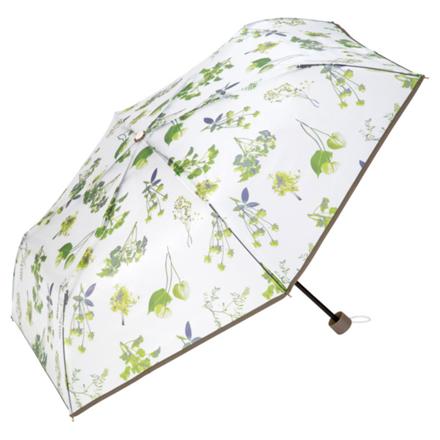 ワールドパーティー W by Wpc. Planticaビニール折りたたみ傘 ブラウン