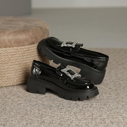 ローファー pmyrfshoes02 34(22cm) ブラック