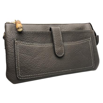 Pisoraro ピソラロ バンブー ウォレットバック GRAY