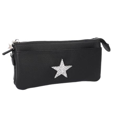 Pisoraro ピソラロ スターシュリンク ウォレットバッグ 93.BLACK