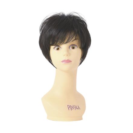プリシラ オールウィッグ ミセス フェザーカールハーフ A-116 TCK/耐熱ショコラブラック