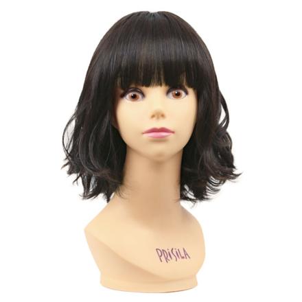 プリシラ オールウィッグ ロリポップウェーブボブ A-705 TCK/耐熱ショコラブラック