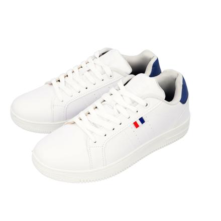 PERSONS レディーススニーカー 24.5cM WHITE/NAVY