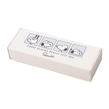 スタンド型メガネケース スヌーピー/いろいろメガネ