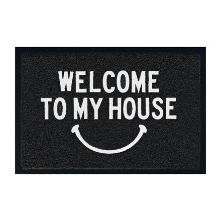 PVCエントランスマット pvcmat スマイルBK