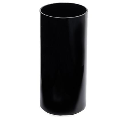 PVシリンダー W17.5xH40cm ブラック
