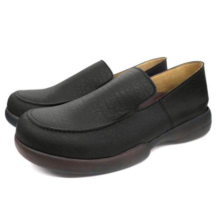 Re:getA リゲッタ R-277Mドライビングローファー メンズ S(25.025.5cm) ブラック