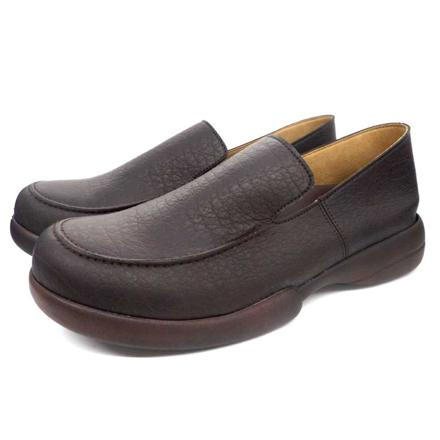 Re:getA リゲッタ R-277Mドライビングローファー メンズ S(25.025.5cm) ダークブラウン