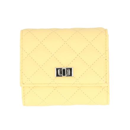 ALTROSE アルトローズ クリアポケット ボックスコイン財布 イエロー