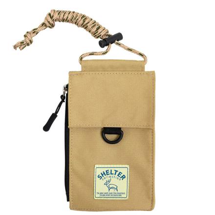 ネックストラップポーチ ベージュ