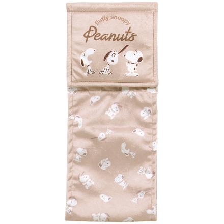 キャラクター ペーパーホルダーカバー snoopyフラッフィー/ベージュ