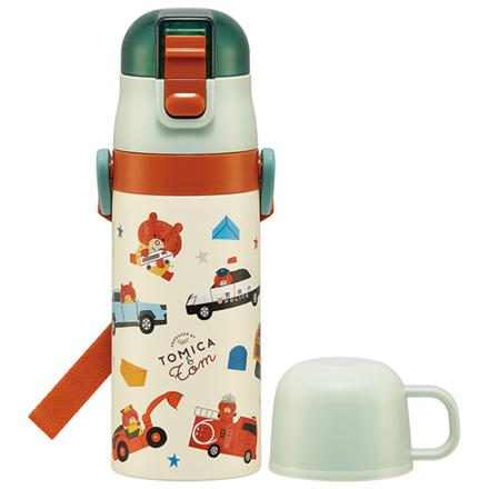 子供用２WAYボトル 350ml SKCP3 トミカとトム