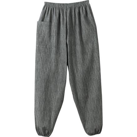 高島ちぢみ 涼感もんぺ S-Mサイズ グレー