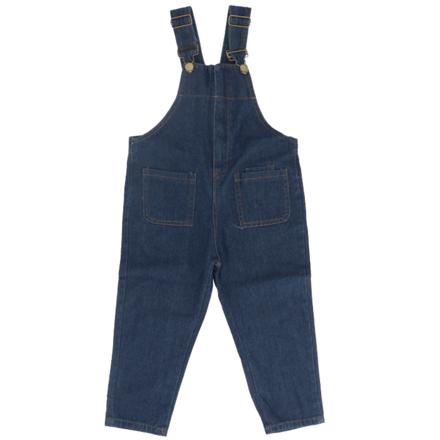 男女兼用 オーバーオール 子供服 100CM ネイビー