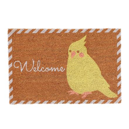 コイヤーマット 玄関マット オカメインコ
