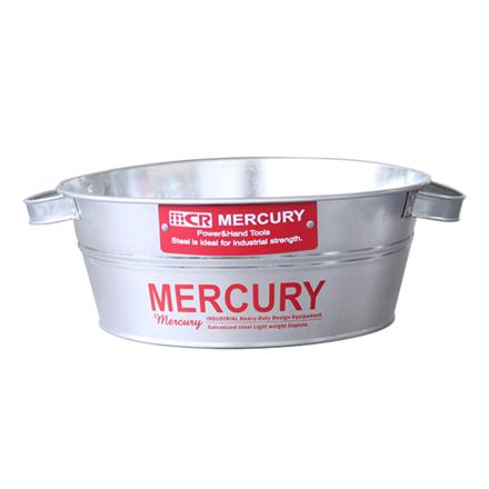 マーキュリー タブバケツ GALVAレッド