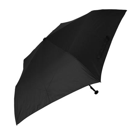 カーボン骨 折りたたみ傘 超軽量84g ブラック