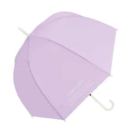 ビニール傘 60cm カラードームビニール パープル