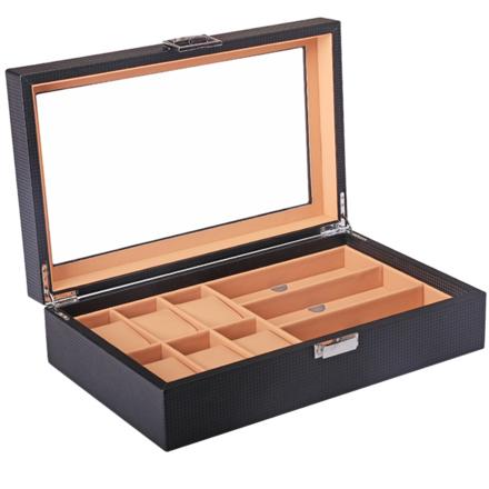 ウォッチケース waccs23 ウォッチケース ブラック×ブラウン