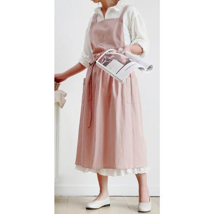 エプロン 撥水 wfsqk ピンク