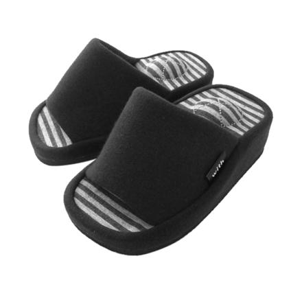 With 美脚ダイエットスリッパ フリー ブラック（ダイエット）