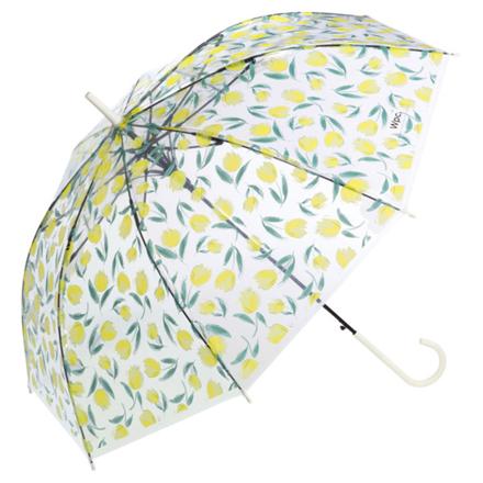 ワールドパーティー W by Wpc. 長く使えるビニール傘 チューリップイエロー