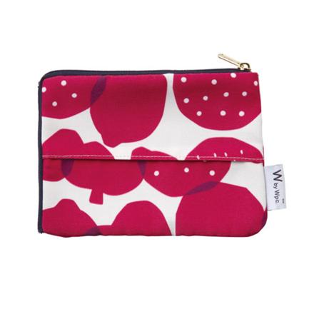 ワールドパーティー W by Wpc. ティッシュポーチ フルーツレッド