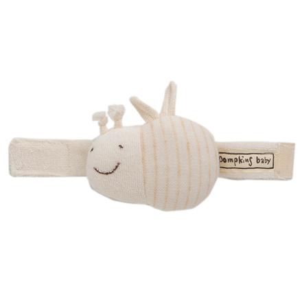 POMPKINS BABY ポプキンズベビー オーガニック リストガラガラ Y-1195.みつばち