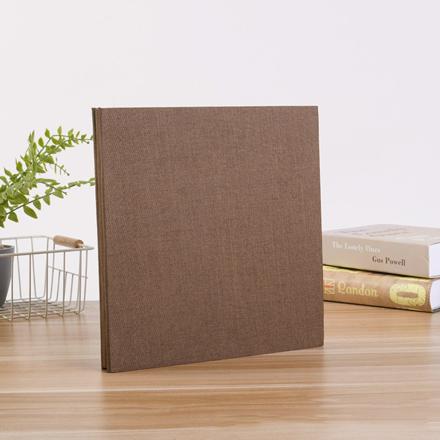 フォトアルバム 粘着タイプ 無地 yalbum5031 ブラウン