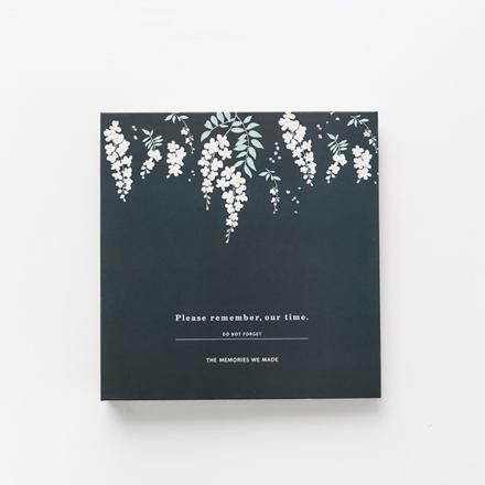 フォトアルバム リング式 貼るタイプ yalbum5044 フジ×ブラック