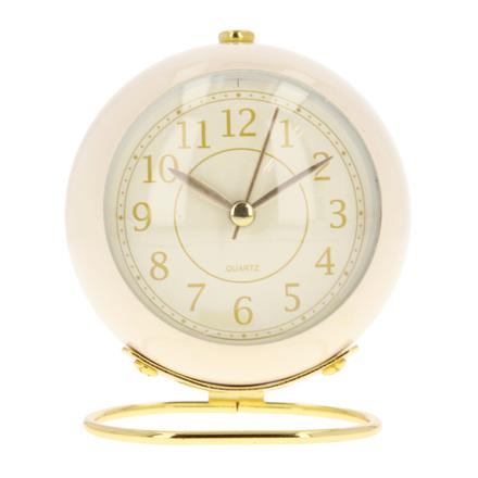まるころ目覚まし時計 yh3501 クリーム