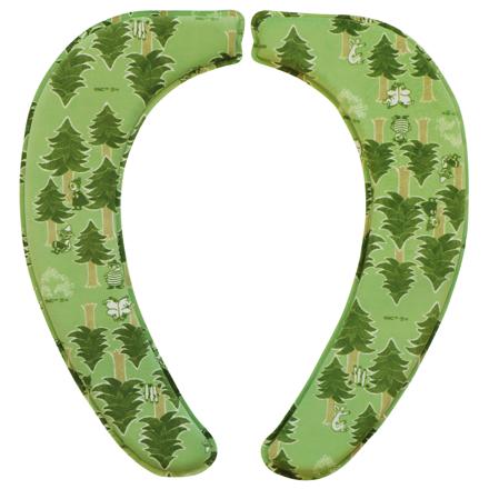 ヨコズナ ムーミン さらふわ便座クッション プート