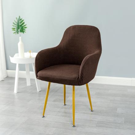 椅子フルカバー 肘付き対応 ykyt023 ブラウン