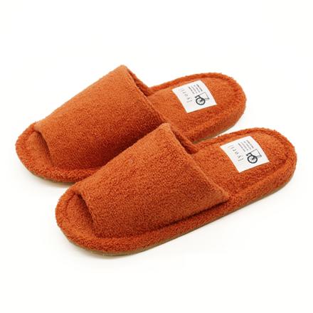 洗えるスリッパyoriパイルスタンダード Mサイズ（22.524.5cm） アプリコット